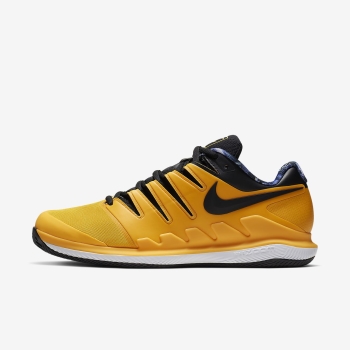 Nike Court Air Zoom Vapor X - Tennissko - Guld/Hvide/Sort | DK-55324